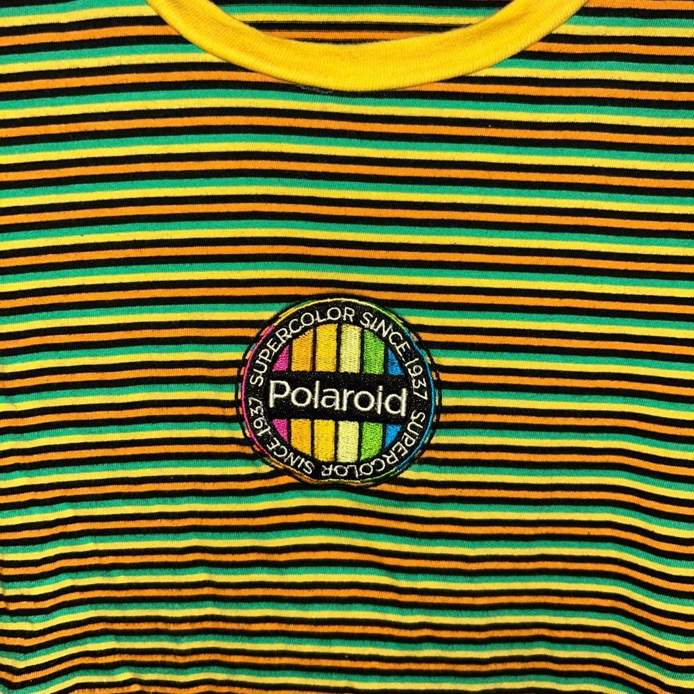 Polaroid Men's Multicolor Striped Tee - Picture 2 of 4